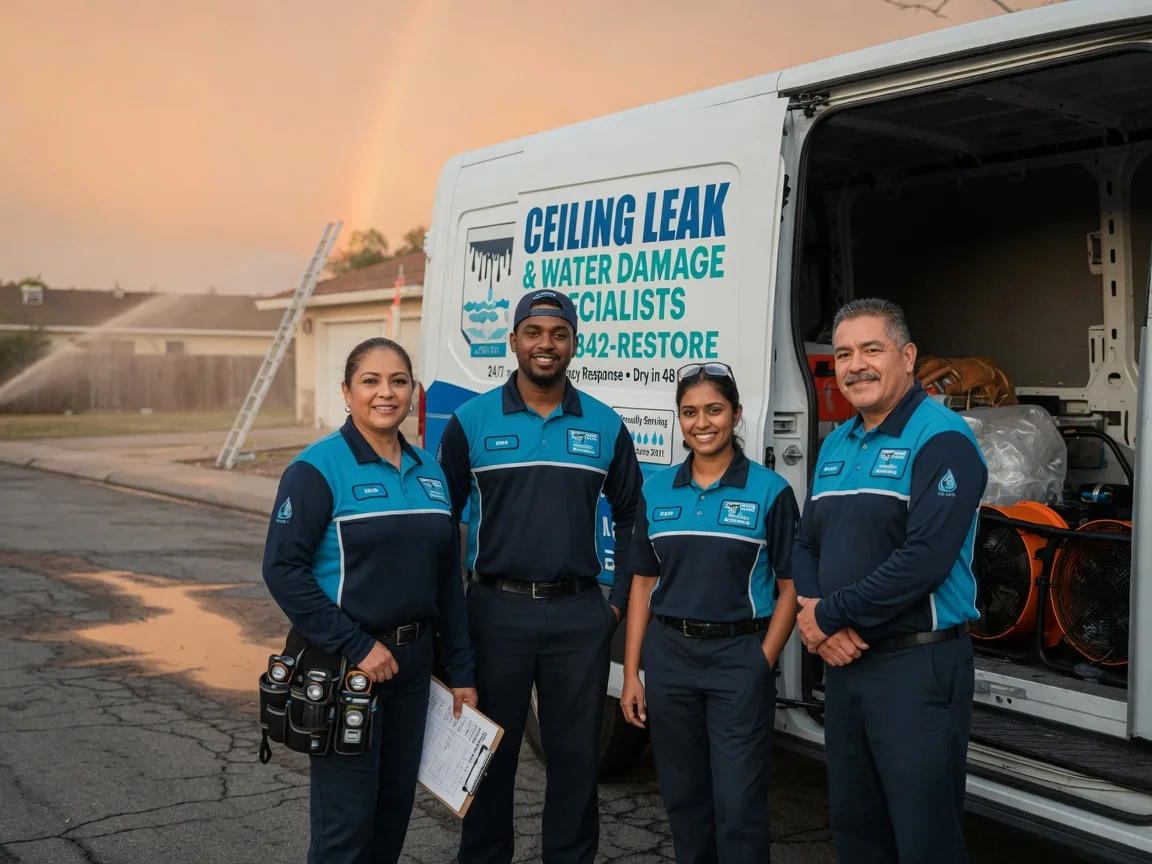 Ceiling Leak Cleanup company in Roy, WA