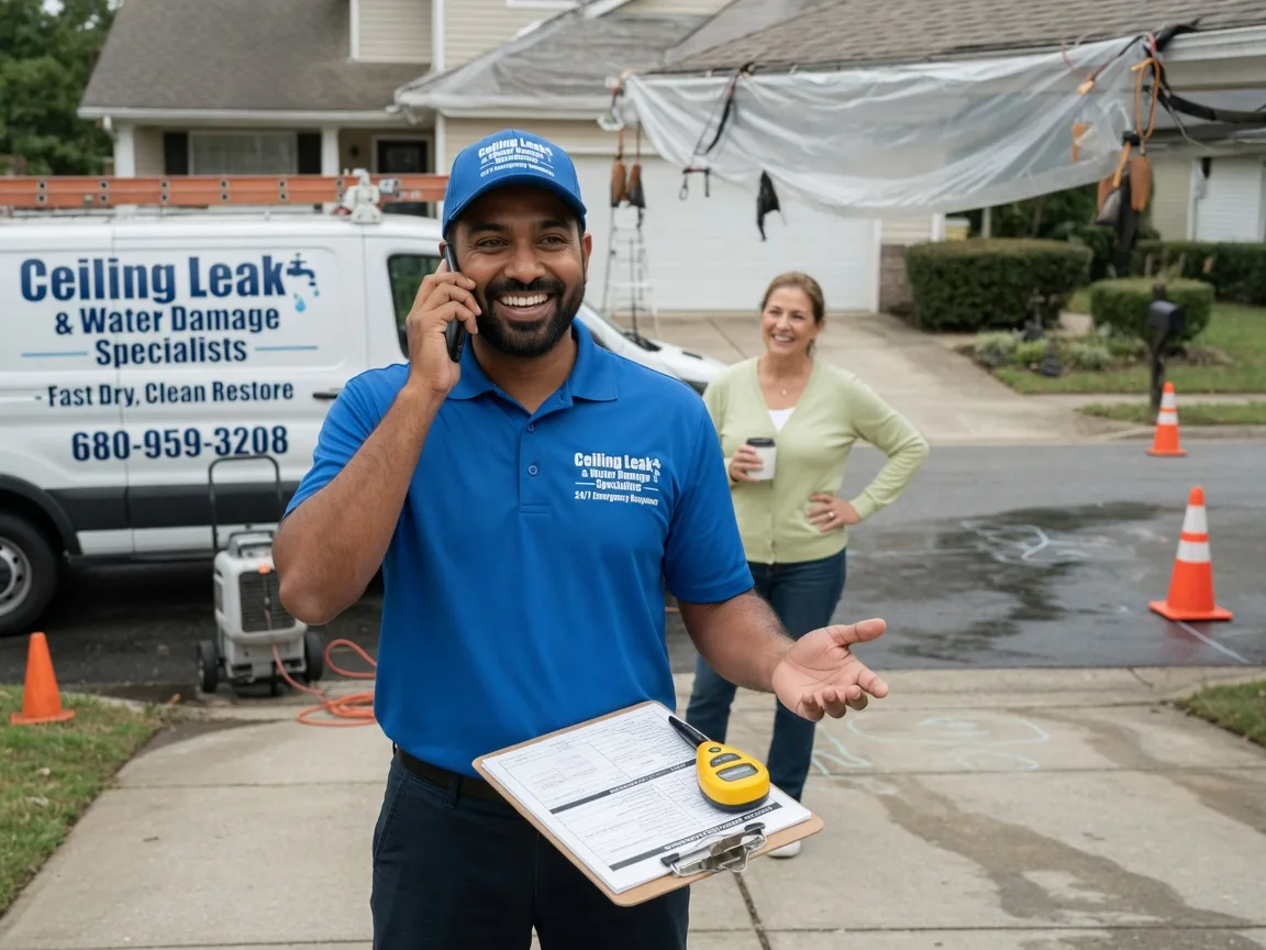 Ceiling Leak Cleanup Roy, WA FAQs